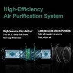 6*12Inch Hydroponic Air Carbon Filter Australian Charcoal Odor Scrubber Reversible Flange Included - Imagen 2