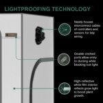 60''*30''*80'' (5×3) 1680D Indoor Grow Tent: Hydroponic, Climate Control, Optimal Growth - Imagen 5