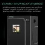 48''*48''*80'' (4×4) 1680D Indoor Grow Tent: Hydroponic, Climate Control, Optimal Growth - Imagen 3
