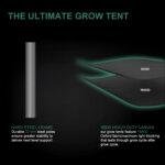48''*48''*80'' (4×4) 1680D Indoor Grow Tent: Hydroponic, Climate Control, Optimal Growth - Imagen 4