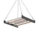120W LED Grow Light | 2.4μmol/J Full Spectrum | App Control & Dimmable 4-Bar Lamp for 2x2ft Indoor Plants Full Cycle Growth