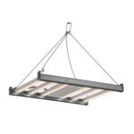 240W LED Grow Light | 2.4μmol/J Full Spectrum | App Control & Dimmable 6-Bar Lamp for 3x3ft Indoor Plants Full Cycle Growth