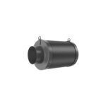 4*12Inch Hydroponic Air Carbon Filter Australian Charcoal Odor Scrubber Reversible Flange Included