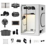 48"x48"x80" 1680D Mylar Grow Tent Kit with Smart Controller & Full Grow Equipment Set - Image 2