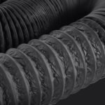 4/6inch flexible aluminum duct, heavy-duty 4-layer protection, 25 feet long, suitable for heating, cooling, ventilation and exhaust scenarios - Image 10