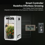 24”x24”x48” 1680D Mylar Grow Tent Kit with Smart Controller & Full Grow Equipment Set - Image 3