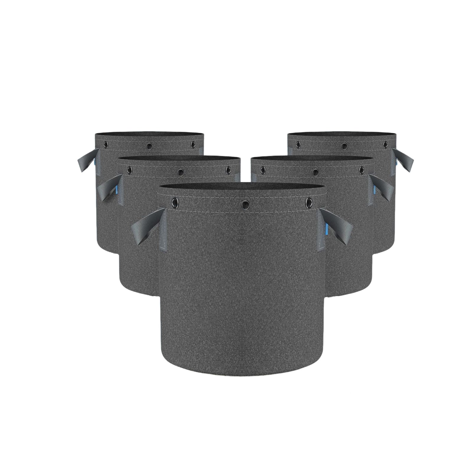 土培袋 Reusable 5 Gallon Aeration Grow Bags Nonwoven Fabric Pots with Multi-Purpose Rings for All Garden Plants - Image 1