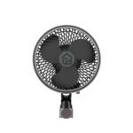 Smart 6 Inch Grow Tent Clip Fan with Durable EC Motor, Adjustable Speed & Oscillation, IP44 Weatherproof Quiet Hydroponics Cooling Fan