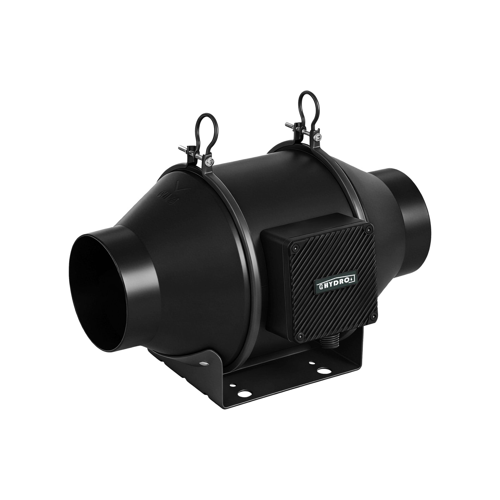 4 Inch Inline Duct Fan, 212 CFM Quiet EC Motor Ventilation Exhaust Fan for Grow Tent, Hydroponics and Indoor Gardening