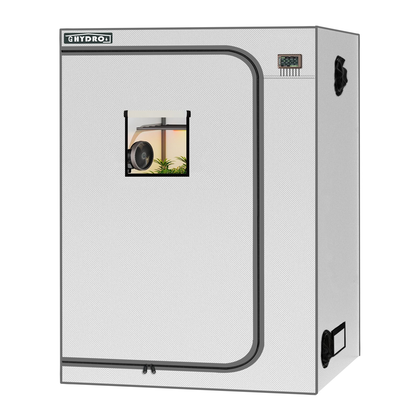 24”*24”*48” (2×2) 1680D Indoor Grow Tent: Hydroponic, Climate Control, Optimal Growth