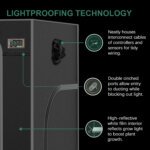 36''*36''*72'' (3×3) 1680D Indoor Grow Tent: Hydroponic, Climate Control, Optimal Growth - Image 5